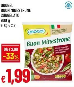 A&O Orogel buon minestrone surgelato offerta