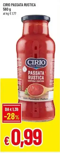 A&O Cirio passata rustica offerta