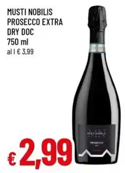 A&O Musti nobilis prosecco extra dry DOC offerta