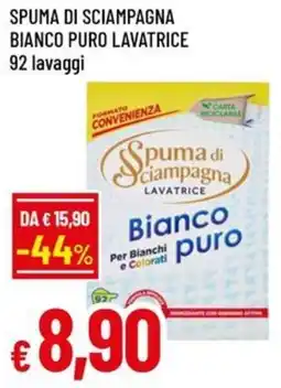 A&O Spuma di sciampagna bianco puro lavatrice offerta