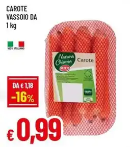 A&O Carote vassoio da SELEX offerta