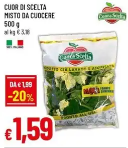 A&O Cuor di scelta misto da cuocere offerta