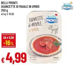 A&O Belli pronti guancette di maiale in umido offerta