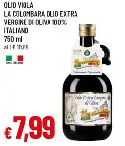 A&O Olio viola la colombara olio extra vergine di oliva 100% italiano offerta
