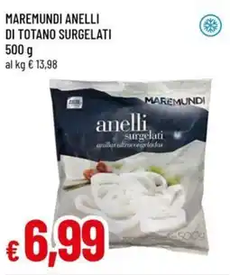 A&O Maremundi anelli di totano surgelati offerta
