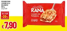 A&O Giovanni rana lasagne alla bolognese offerta