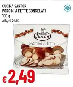 A&O Cucina sartor porcini a fette congelati offerta