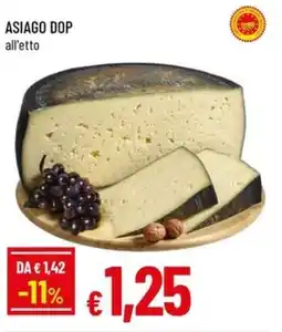 A&O Asiago DOP offerta