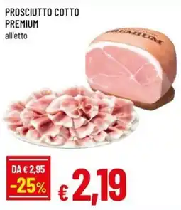 A&O Prosciutto cotto premium offerta