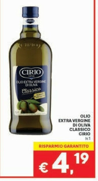 Metà Olio extravergine di oliva offerta