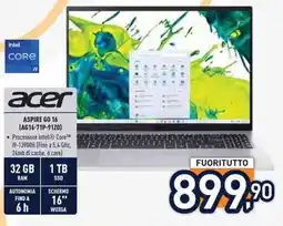 Unieuro acer ASPIRE GO 16 (AG16-71P-9120) offerta