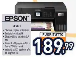 Unieuro EPSON ET-2871 offerta