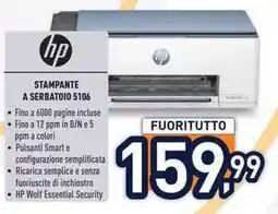 Unieuro hp STAMPANTE A SERBATOIO 5106 offerta