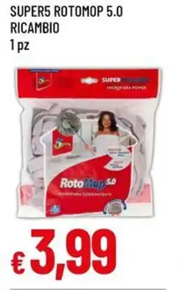 A&O Super5 rotomop 5.0 ricambio 1pz offerta