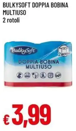 A&O Bulkysoft doppia bobina multiuso 2 rotoli offerta