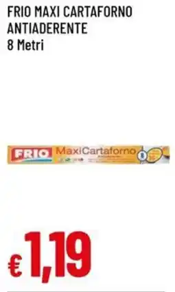 A&O Frio maxi cartaforno antiaderente 8 metri offerta