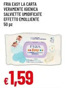 A&O Fria easy la carta veramente igienica salviette umidificate effetto emolliente 50 pz offerta