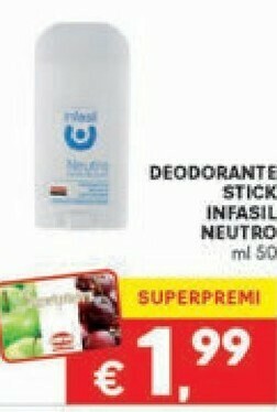 Metà Deodorante offerta