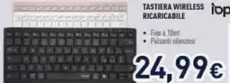 Unieuro Ioplee tastiera wireless ricaricabile offerta