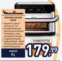 Unieuro Moulinex FRIGGITRICE AD ARIA EZ922D offerta
