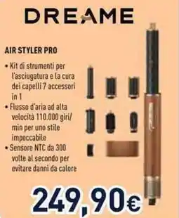 Unieuro Dreame air styler pro offerta