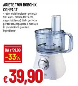 A&O ARIETE 1769 ROBOMIX COMPACT offerta