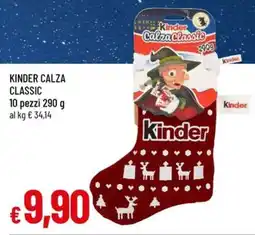 A&O Kinder calza classic 10 pezzi offerta