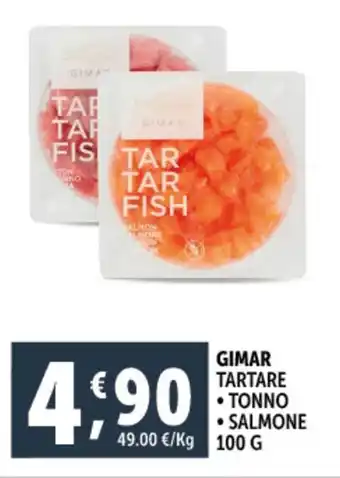 Gimar tartare tonno - salmone