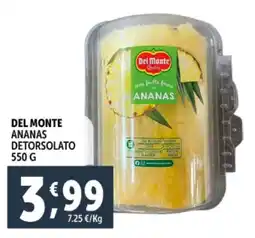 Deco Supermercati Del monte ananas detorsolato offerta