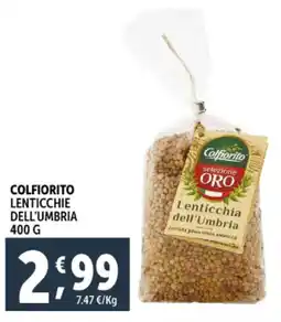Deco Supermercati Colfiorito lenticchie dell'umbria offerta
