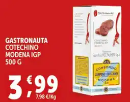 Deco Supermercati Gastronauta cotechino modena IGP offerta