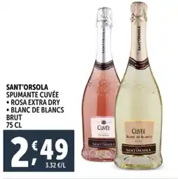 Deco Supermercati Sant'orsola spumante cuvée offerta