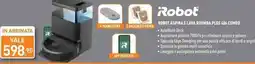 Unieuro ROBOT ASPIRA E LAVA ROOMBA PLUS 406 COMBO offerta