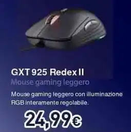 Unieuro GXTrust GXT 925 Redex II offerta