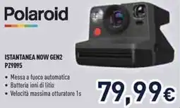 Unieuro Polaroid ISTANTANEA NOW GEN2 PZ9095 offerta
