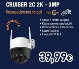 Unieuro IMOU CRUISER 2C 2K - 3MP offerta