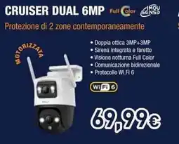 Unieuro IMOU CRUISER DUAL 6MP offerta