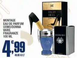 Splendidi e Splendenti Montage eau de parfum uomo/donna offerta