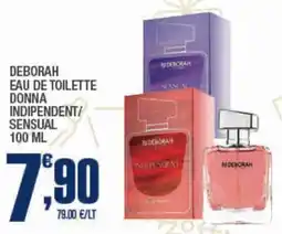 Splendidi e Splendenti Deborah eau de toilette donna indipendent/ sensual offerta