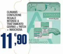 Splendidi e Splendenti Clinians confezione regalo intense a trattamento giorno + patch + maschera offerta