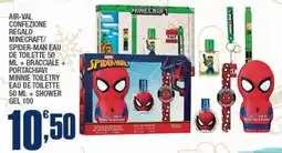 Splendidi e Splendenti Air-val confezione regalo minecraft/ spider-man eau offerta