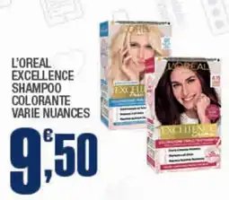 Splendidi e Splendenti L'oreal excellence shampoo colorante offerta