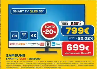 Series 8 qe55q80aa 139,7 cm (55") 4k ultra hd smart tv wi-fi nero