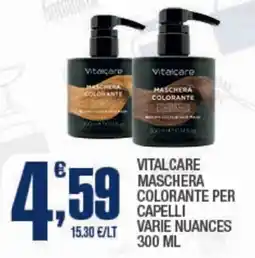 Splendidi e Splendenti Vitalcare maschera colorante per capelli offerta