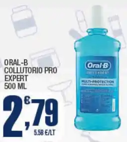 Splendidi e Splendenti Oral-b collutorio pro expert offerta
