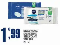 Splendidi e Splendenti Nivea visage salviettine struccanti offerta