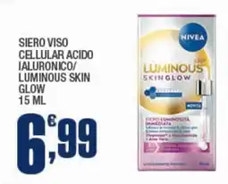 Splendidi e Splendenti Siero viso cellular acido ialuronico/ luminous skin glow offerta