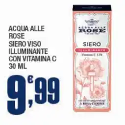 Splendidi e Splendenti Acqua alle rose siero viso illuminante con vitamina c offerta