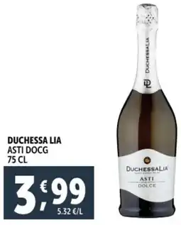 Deco Supermercati Duchessa lia asti DOCG offerta