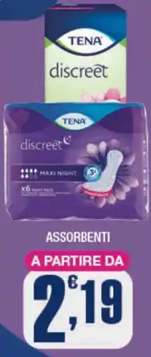 Splendidi e Splendenti Tena assorbenti offerta